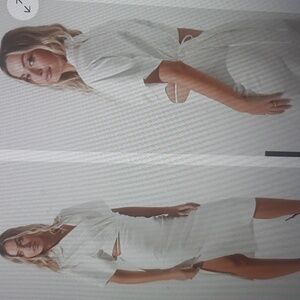 Astr white dress